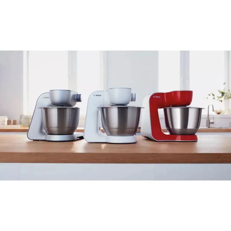 Keukenmachine Bosch Serie 4 MUM58200 — 1000 W, 3,9 L roestvrijstalen kom, wit