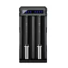 Oplader XTAR SC2 Li-Ion 18650 USB-C 2 sleuven, USB-C-voeding, LED-indicatoren, zwart