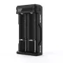 Oplader XTAR SC2 Li-Ion 18650 USB-C 2 sleuven, USB-C-voeding, LED-indicatoren, zwart