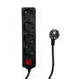Microconnect MC-GRU0045BS verlengsnoer 5 m 4 AC-uitgangen binnen zwart