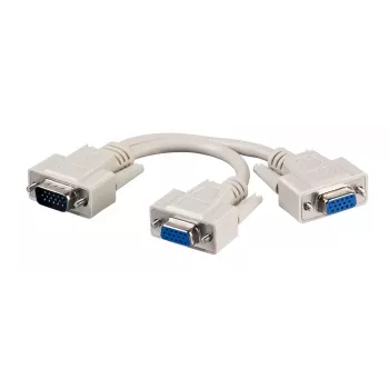Microconnect MONG2H VGA-kabel 0,3 m VGA (D-Sub) 2 x VGA (D-Sub) grijs