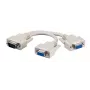 Microconnect MONG2H VGA-kabel 0,3 m VGA (D-Sub) 2 x VGA (D-Sub) grijs