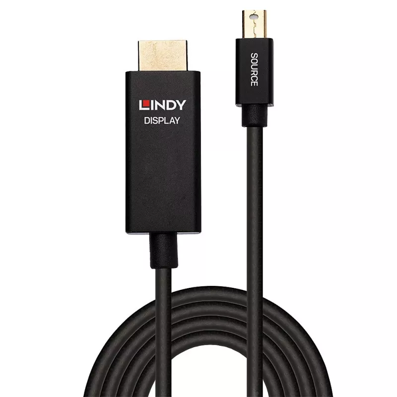 Lindy 2 m actieve Mini DisplayPort naar HDMI kabel met HDR