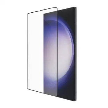 dbramante1928 Eco-Shield Samsung Galaxy S23 Ultra zwart randstof krasbestendige displayscherm van gehard glas