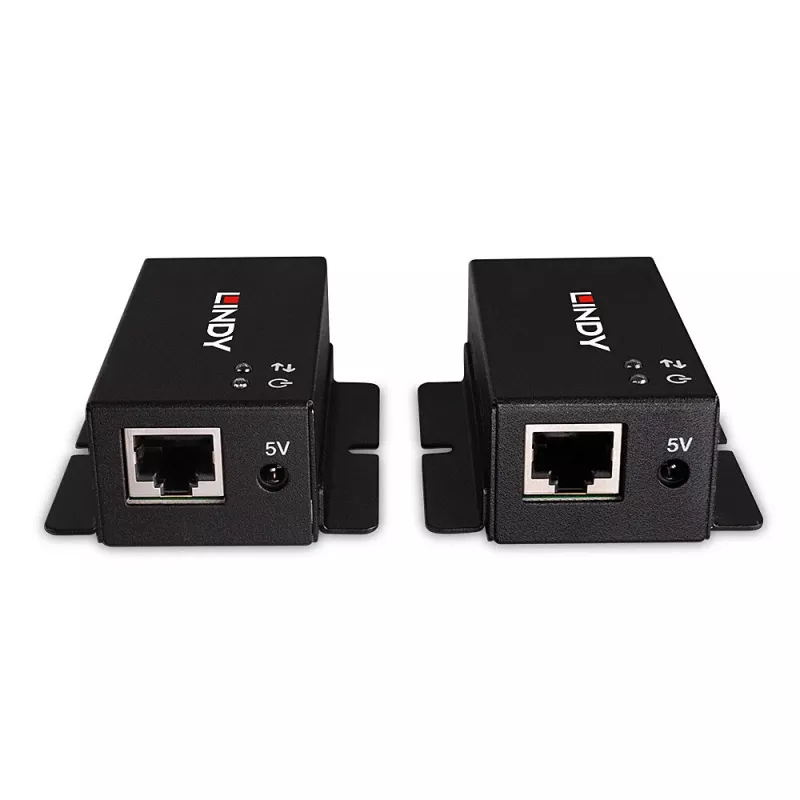 Netwerkzender & -ontvanger Lindy 50m 2 poorts USB 2.0 Cat. 6 extender