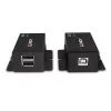 Netwerkzender & -ontvanger Lindy 50m 2 poorts USB 2.0 Cat. 6 extender