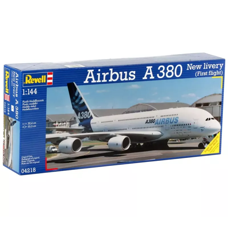 Modelbouwpakket Revell Airbus A 380 Design nieuwe beschildering eerste vlucht