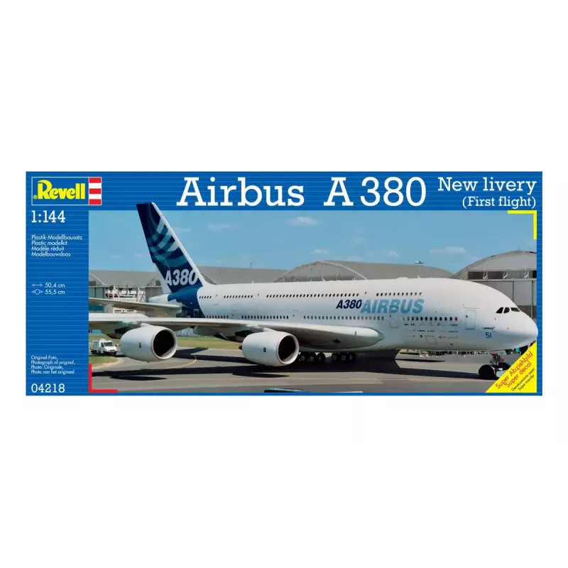 Modelbouwpakket Revell Airbus A 380 Design nieuwe beschildering eerste vlucht