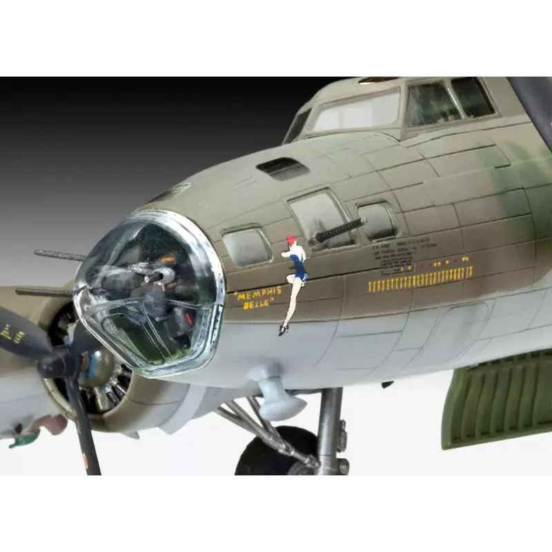 Model van een vastvleugelig vliegtuig Revell B-17F Memphis Belle