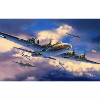 Model van een vastvleugelig vliegtuig Revell B-17F Memphis Belle