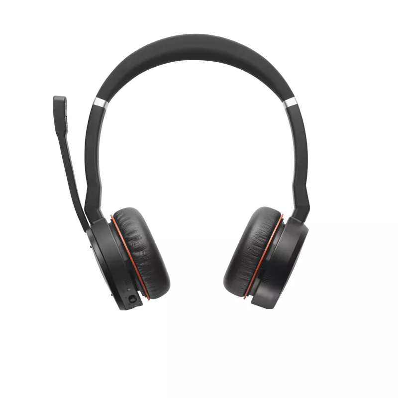 Headset Jabra Evolve 75 SE MS stereo bedraad draadloos Bluetooth 30m bereik