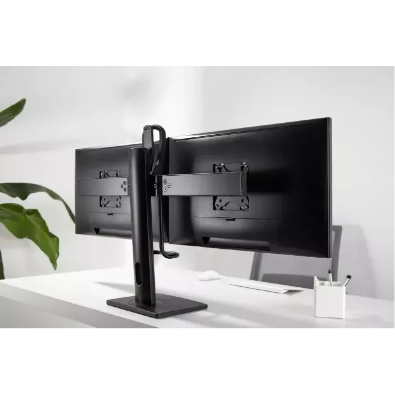 Monitorhouder Gembird MS-D2-01 27 inch zwart vrijstaand