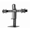 Monitorhouder Gembird MS-D2-01 27 inch zwart vrijstaand