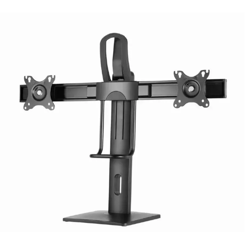 Monitorhouder Gembird MS-D2-01 27 inch zwart vrijstaand