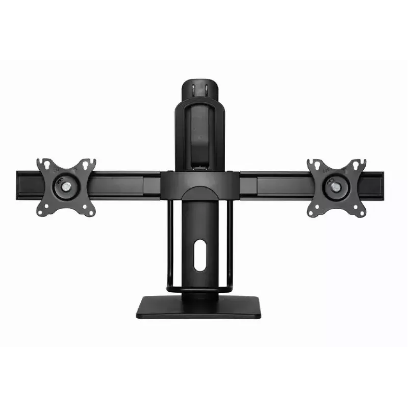 Monitorhouder Gembird MS-D2-01 27 inch zwart vrijstaand