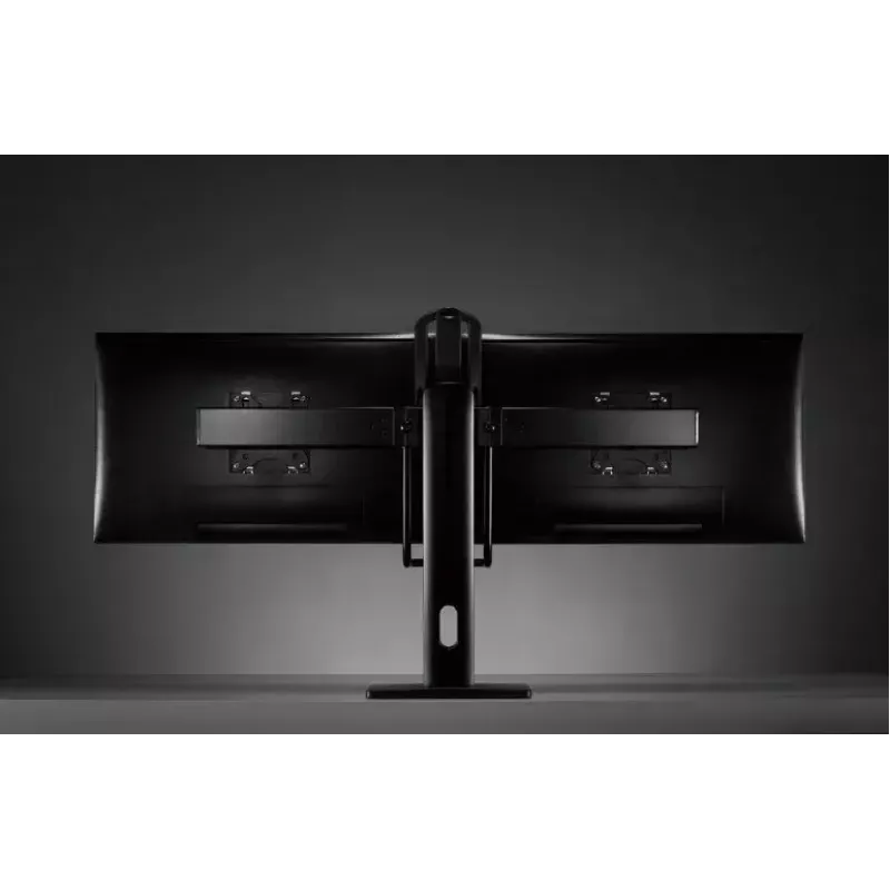 Monitorhouder Gembird MS-D2-01 27 inch zwart vrijstaand
