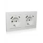 ICY BOX IB-MPS4200W-PD stopcontact Type F + USB A + USB C wit