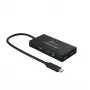 j5create JVA01-N USB-hub voor videocapture 1920x1080 30Hz zwart