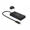 j5create JVA01-N USB-hub voor videocapture 1920x1080 30Hz zwart
