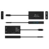 j5create JVA01-N USB-hub voor videocapture 1920x1080 30Hz zwart