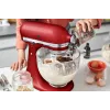 KitchenAid Artisan 5KSM175PS keukenmachine — 300 W, 4,8 l RVS-kom, rood