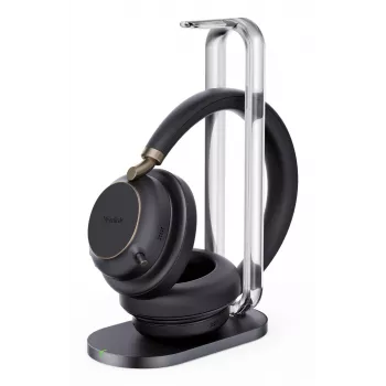Yealink BH76 Plus met laadstation UC zwart USB-C/A headset