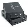 AV-verlengset (zender & ontvanger) LEVELONE HVE-8111, 3840x2160, Cat6, USB-A/USB-B, DC 12V (2 stuks)