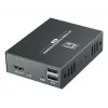 AV-verlengset (zender & ontvanger) LEVELONE HVE-8111, 3840x2160, Cat6, USB-A/USB-B, DC 12V (2 stuks)