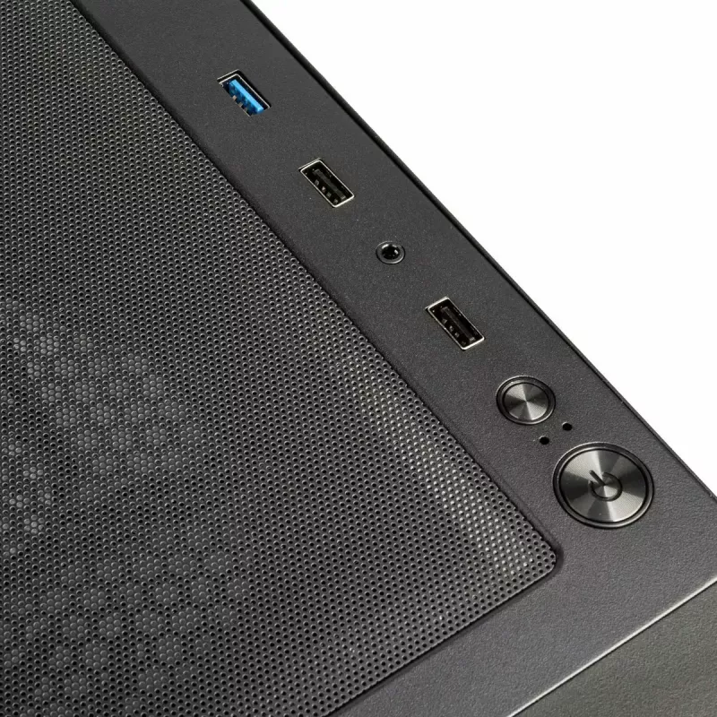 PC-behuizing Kolink OBSERVATORY HF MB Midi Tower zwart