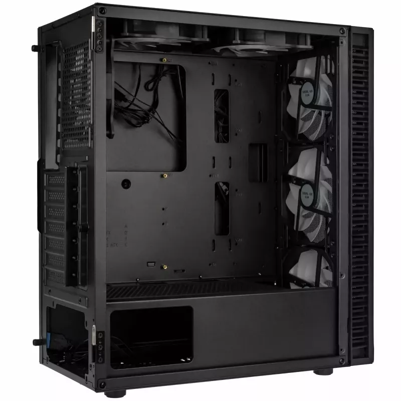 PC-behuizing Kolink OBSERVATORY HF MB Midi Tower zwart