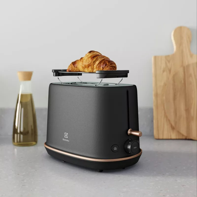 Toaster Electrolux E7T1-6BP 2 sneetjes 980 W zwart