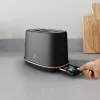 Toaster Electrolux E7T1-6BP 2 sneetjes 980 W zwart