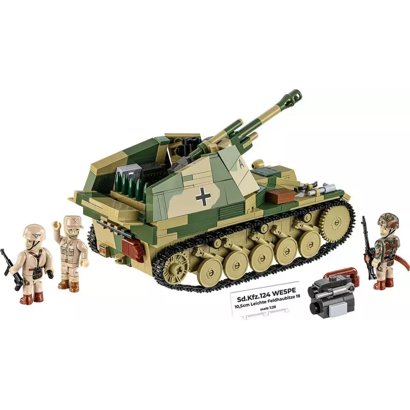 Cobi Blocks SD.KFZ.124 Wespe modelbouwpakket, 860 blokken