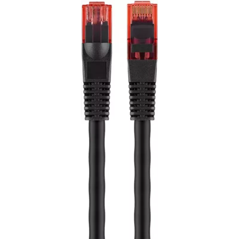 Goobay 55434 RJ-45 Cat6 netwerkkabel 20 m zwart