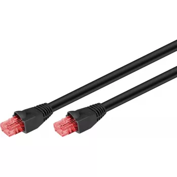 Goobay 55434 RJ-45 Cat6 netwerkkabel 20 m zwart