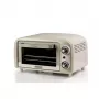 Ariete 3919 Elektrische mini-oven Vintage, 800 W, 10 l inhoud, dubbele beglazing, retro, beige
