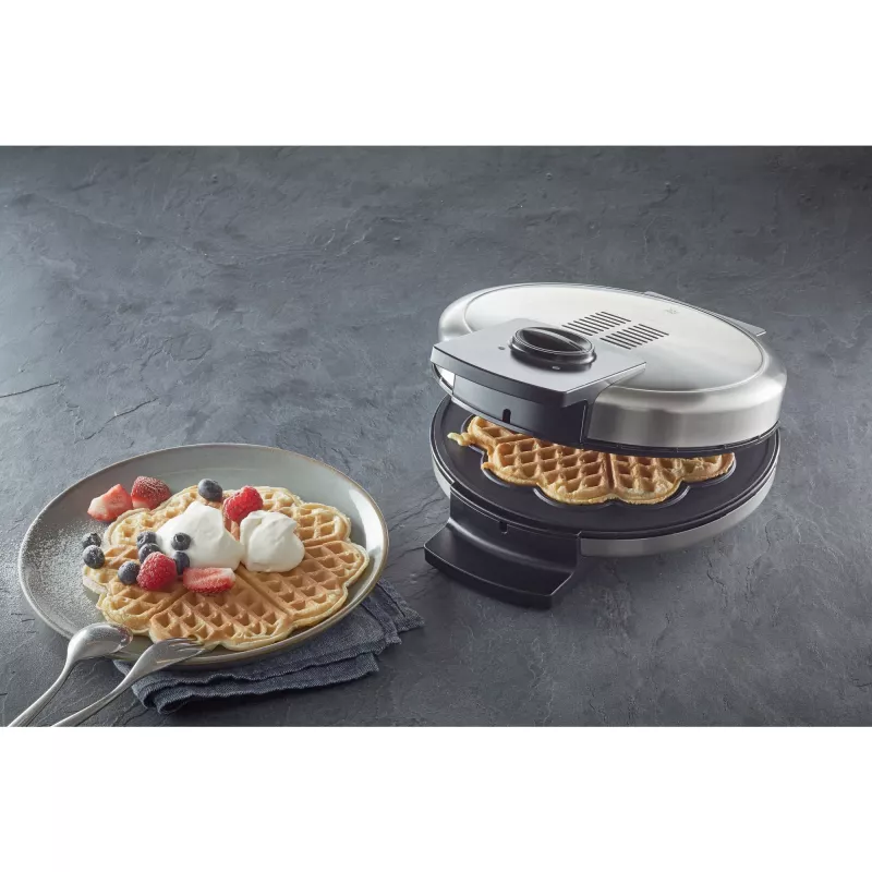 WMF Lono 04.1521.0011 Wafelijzer 5 wafels 900 W Zwart, chroom
