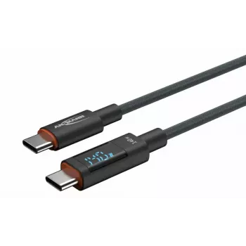 USB-kabel Ansmann 1700-0176 USB 2.0 1,2m USB C Antraciet