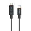 USB-kabel Ansmann 1700-0176 USB 2.0 1,2m USB C Antraciet