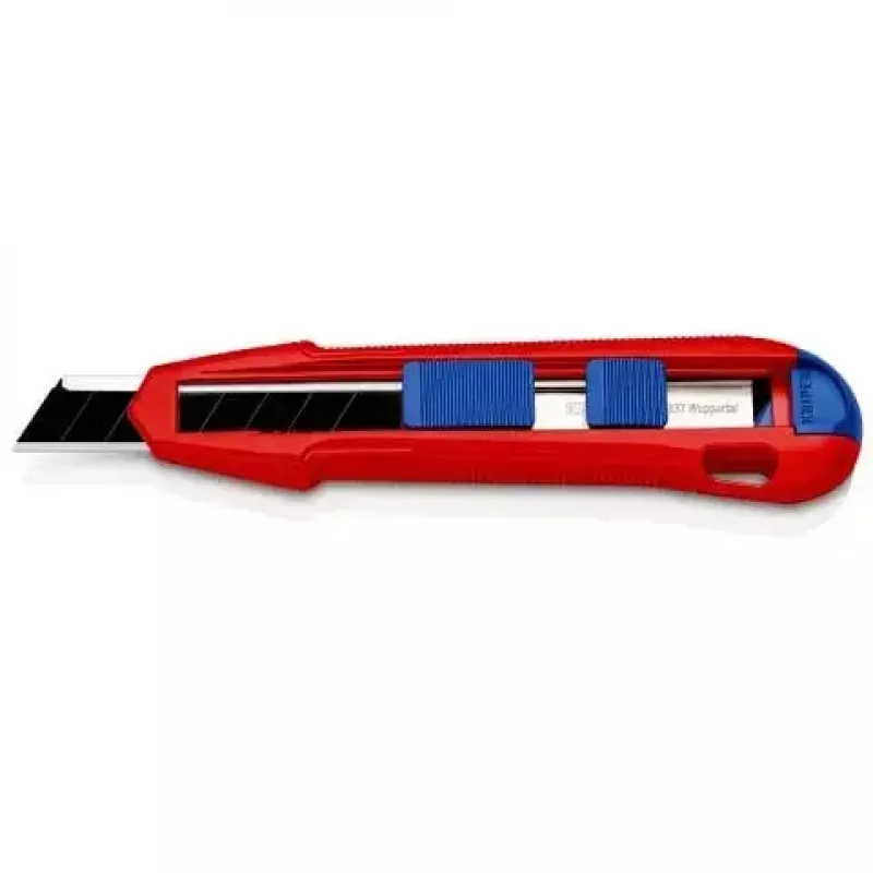 Afbreekmes Knipex CutiX® Zwart Blauw Rood