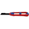 Afbreekmes Knipex CutiX® Zwart Blauw Rood