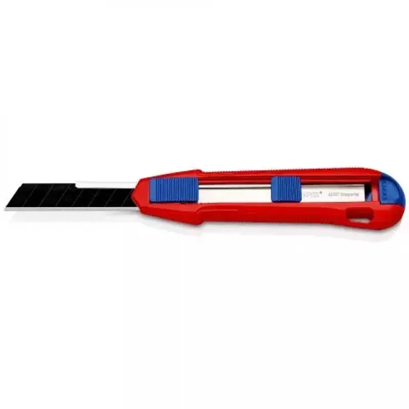 Afbreekmes Knipex CutiX® Zwart Blauw Rood
