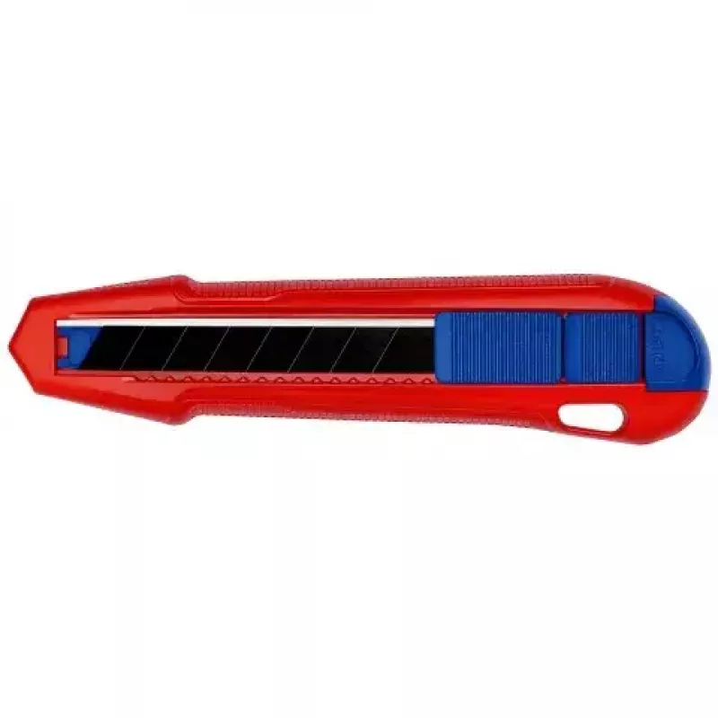 Afbreekmes Knipex CutiX® Zwart Blauw Rood