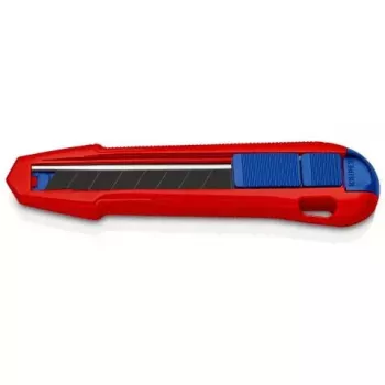 Afbreekmes Knipex CutiX® Zwart Blauw Rood