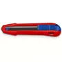 Afbreekmes Knipex CutiX® Zwart Blauw Rood