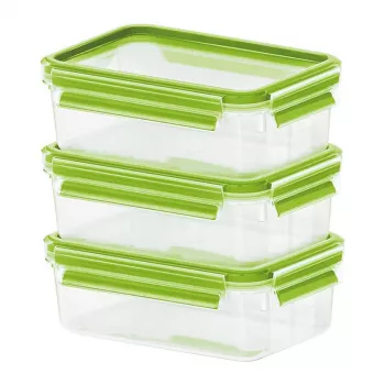 EMSA 515583 Bewaarblik Rechthoekbox 0,55 L Transparant 6 stk.