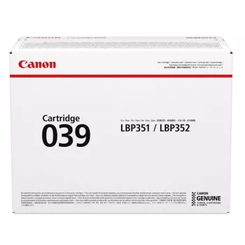 Canon 039 zwarte tonercartridge 0287C001, 11000 pagina's