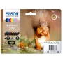 Inktpatroon-set Epson C13T37884010 zwart cyaan lichtcyaan lichtmagenta magenta geel