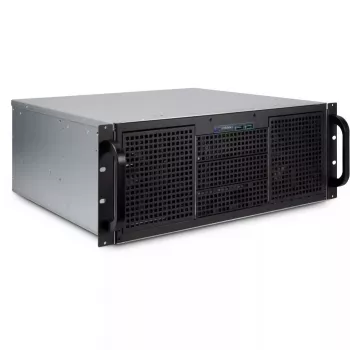 Serverbehuizing Inter-Tech 4U 40240 rack zwart, grijs