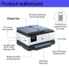 HP OfficeJet Pro 8125e draadloze All-in-One kleurenprinter, Instant Ink; dubbelzijdig printen